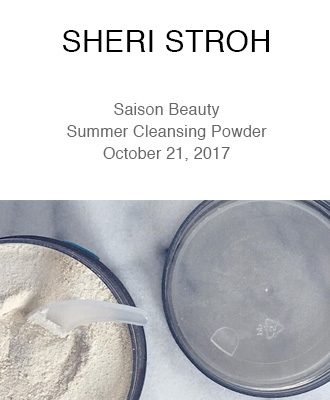 Sheri Stroh Makeup Using Saison Organic Summer Foaming Cleansing Powder